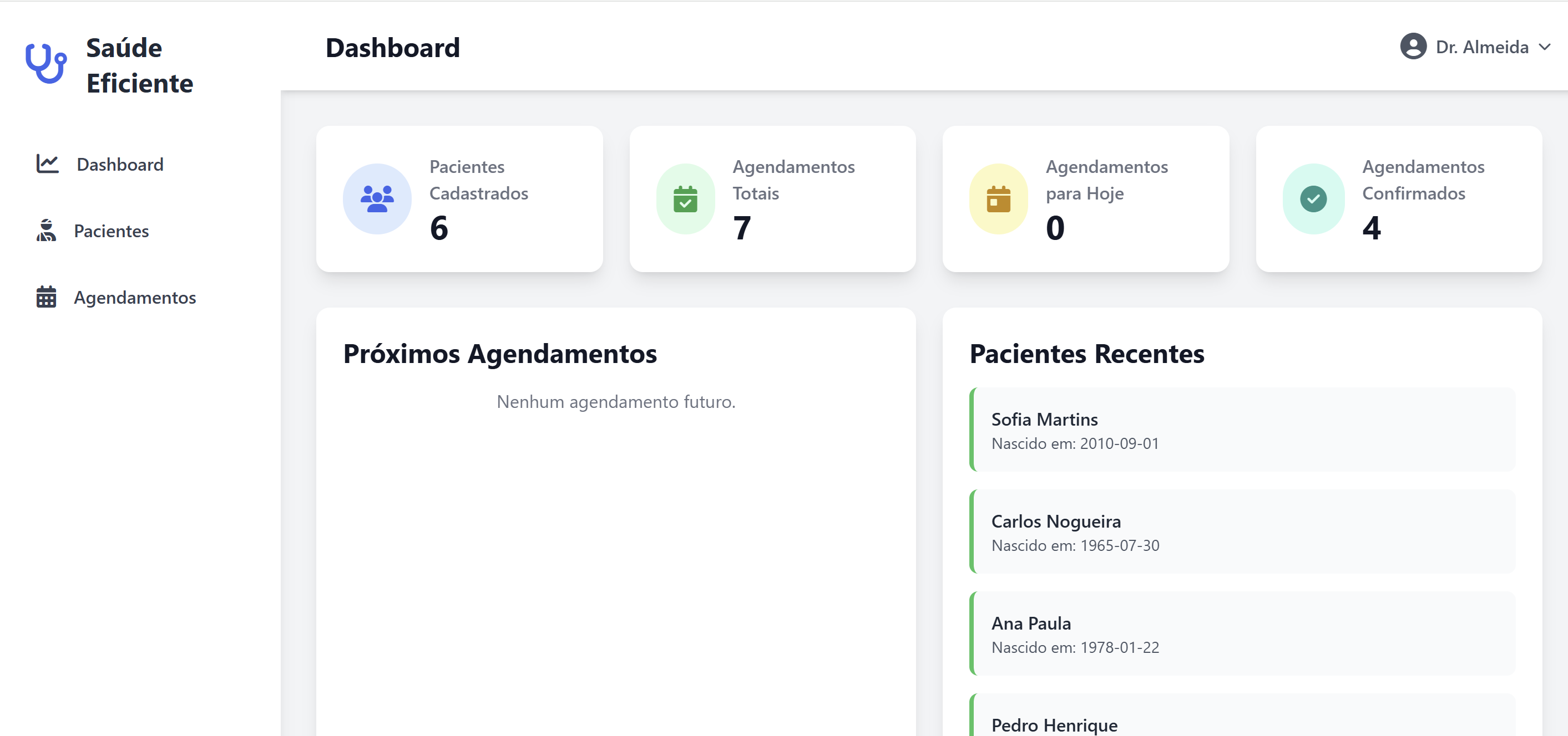 Sistema de Gestão para Clínicas